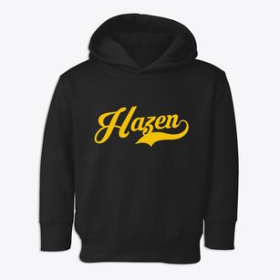 Hazen North Dakota Vintage Team Toddler Hoodie