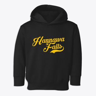 Hannawa Falls New York Vintage Team Toddler Hoodie