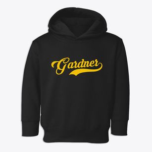 Gardner Massachusetts Vintage Team Toddler Hoodie