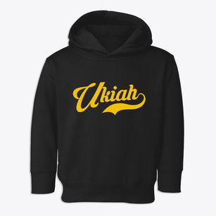 Ukiah Oregon Vintage Team Toddler Hoodie
