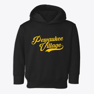 Pewaukee Village Wisconsin Vintage Team Toddler Hoodie