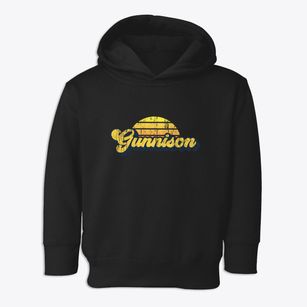 Gunnison Utah Sublime Sunset Toddler Hoodie