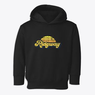 Ridgway Illinois Sublime Sunset Toddler Hoodie