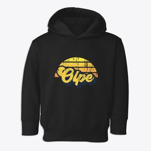 Olpe Kansas Sublime Sunset Toddler Hoodie