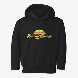 Dewey Beach Delaware Sublime Sunset Toddler Hoodie