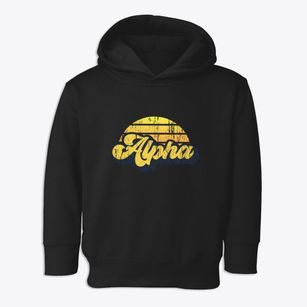 Alpha Minnesota Sublime Sunset Toddler Hoodie