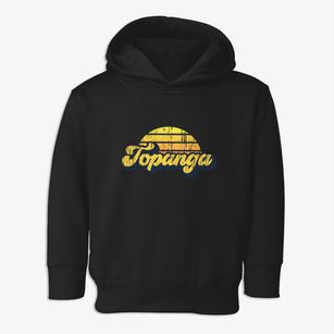 Topanga California Sublime Sunset Toddler Hoodie