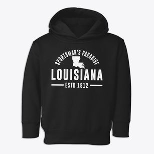  Louisiana Motto Toddler Hoodie