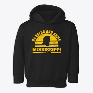  Mississippi Sunset Toddler Hoodie