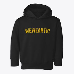 Weweantic Massachusetts Timeless Retro Toddler Hoodie