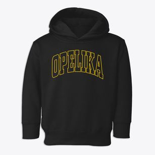 Opelika Alabama Trendy Block Toddler Hoodie