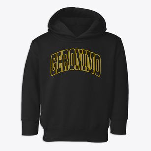 Geronimo Oklahoma Trendy Block Toddler Hoodie
