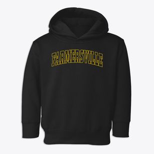 Farmersville New York Trendy Block Toddler Hoodie