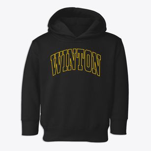 Winton Minnesota Trendy Block Toddler Hoodie