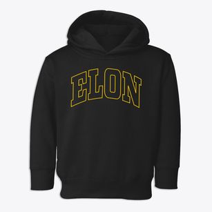Elon North Carolina Trendy Block Toddler Hoodie