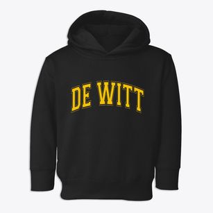 De Witt Nebraska Varsity Toddler Hoodie