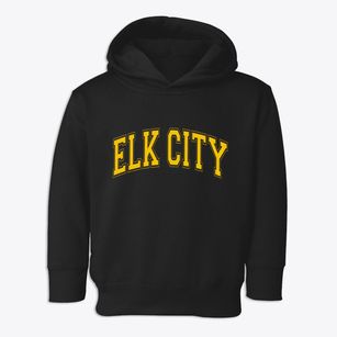 Elk City Idaho Varsity Toddler Hoodie