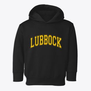 Lubbock Texas Varsity Toddler Hoodie