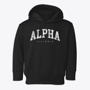 Alpha Illinois Urban Vibe Toddler Hoodie