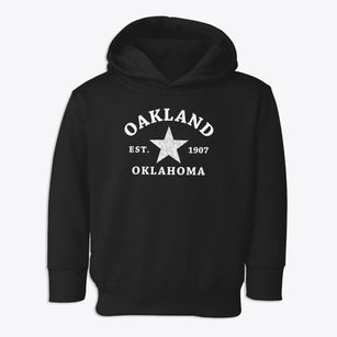 Oakland Oklahoma Star Toddler Hoodie