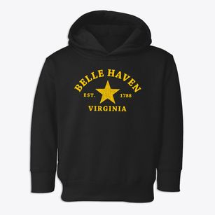 Belle Haven Virginia Star Toddler Hoodie