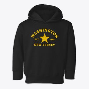 Washington New Jersey Star Toddler Hoodie