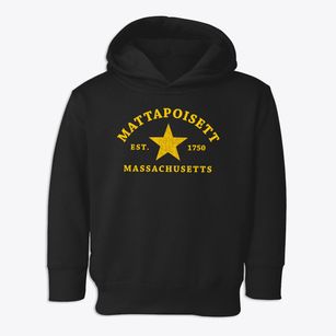 Mattapoisett Massachusetts Star Toddler Hoodie