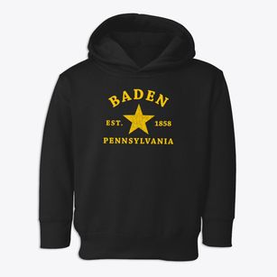 Baden Pennsylvania Star Toddler Hoodie