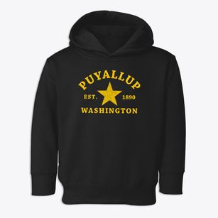 Puyallup Washington Star Toddler Hoodie