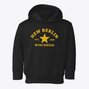 New Berlin Wisconsin Star Toddler Hoodie