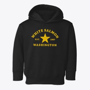 White Salmon Washington Star Toddler Hoodie