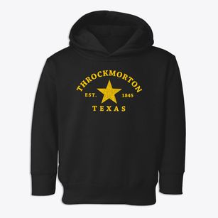 Throckmorton Texas Star Toddler Hoodie