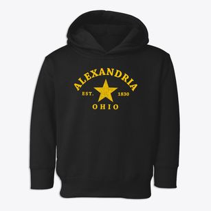 Alexandria Ohio Star Toddler Hoodie