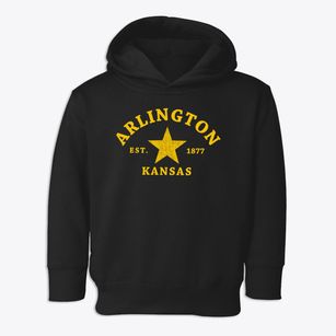 Arlington Kansas Star Toddler Hoodie