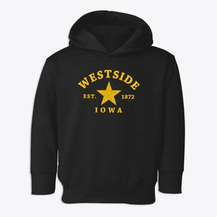 Westside Iowa Star Toddler Hoodie
