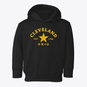 Cleveland Ohio Star Toddler Hoodie