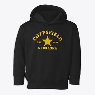 Cotesfield Nebraska Star Toddler Hoodie