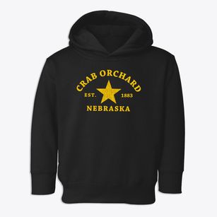 Crab Orchard Nebraska Star Toddler Hoodie