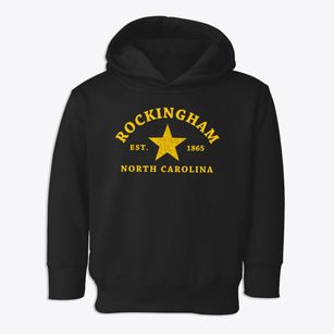 Rockingham North Carolina Star Toddler Hoodie
