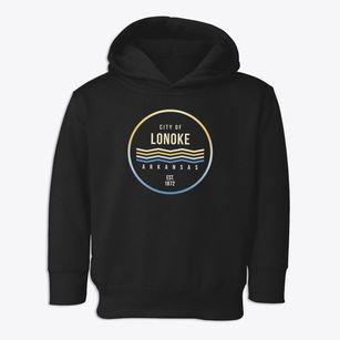 Lonoke Arkansas Color Fade Toddler Hoodie