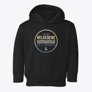 Belvedere California Color Fade Toddler Hoodie