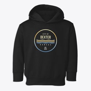 Dexter Kansas Color Fade Toddler Hoodie