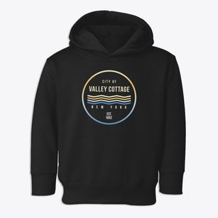 Valley Cottage New York Color Fade Toddler Hoodie
