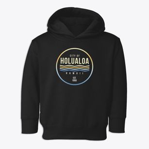Holualoa Hawaii Color Fade Toddler Hoodie