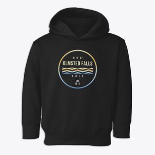 Olmsted Falls Ohio Color Fade Toddler Hoodie