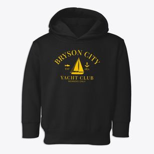 Bryson City North Carolina Yacht Club Toddler Hoodie