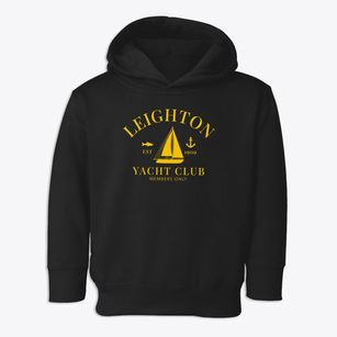 Leighton Iowa Yacht Club Toddler Hoodie