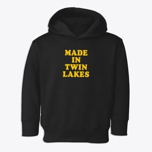 Twin Lakes Wisconsin Classic 70s Toddler Hoodie