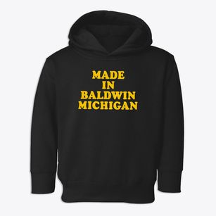 Baldwin Michigan Classic 70s Toddler Hoodie