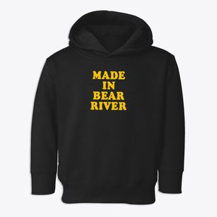 Bear River Wyoming Classic 70s Toddler Hoodie